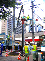 フランジ一体型鋼管杭(MA基礎体)